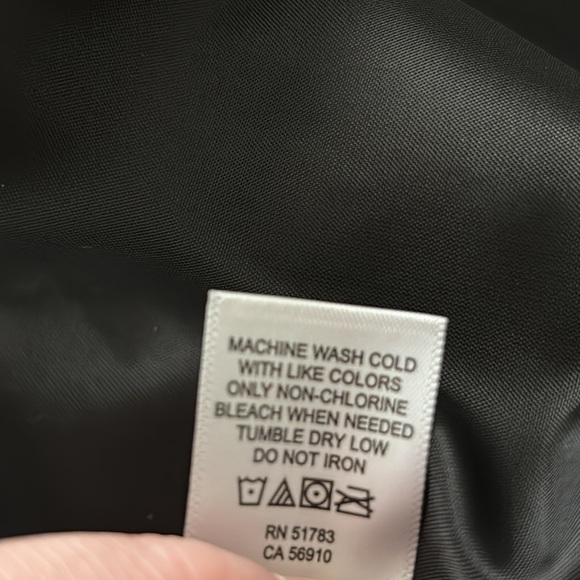 Womens Plus Size Maurice’s PeaCoat, 0X, Houndstooth, Black/White - Picture 8 of 8